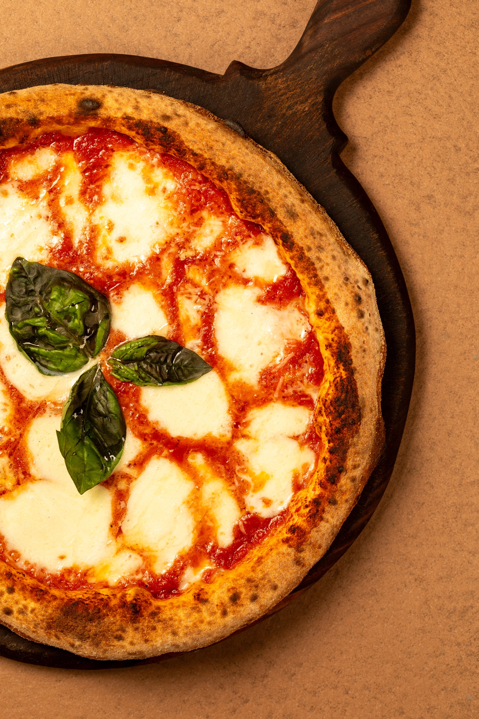 Serious Slice OG Margherita with tomato, mozzarella and basil